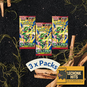 3 Packs Storma Emeralda Pokemon Booster Packs Rayquaza