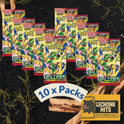 10 Packs Storma Emeralda Pokemon Booster Packs Rayquaza