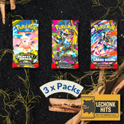 Pitch Black, Perfect Order, Chaos Rising Booster Pack 1 x Each (3 Packs Total)