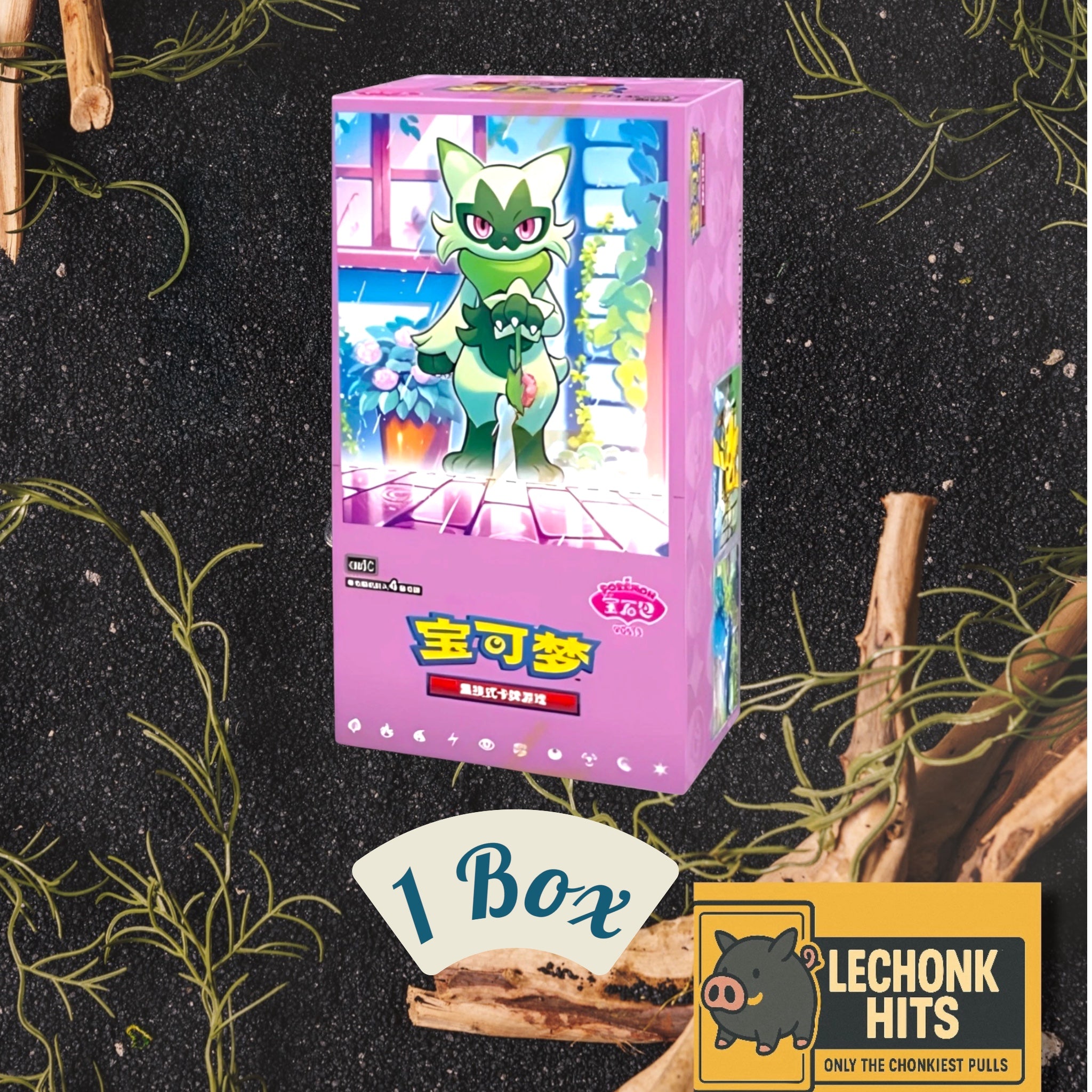 Bundle Gem 4 & Gem 5 Booster Box Pokemon Chinese Exclusive