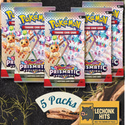 5x Prismatic Evolutions Booster Pack Sealed