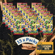 15 Packs Storma Emeralda Pokemon Booster Packs Rayquaza