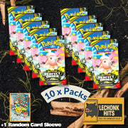 10 x Packs Perfect Order Pokemon Booster Packs + 1 Random Pokemon Card Sleeve