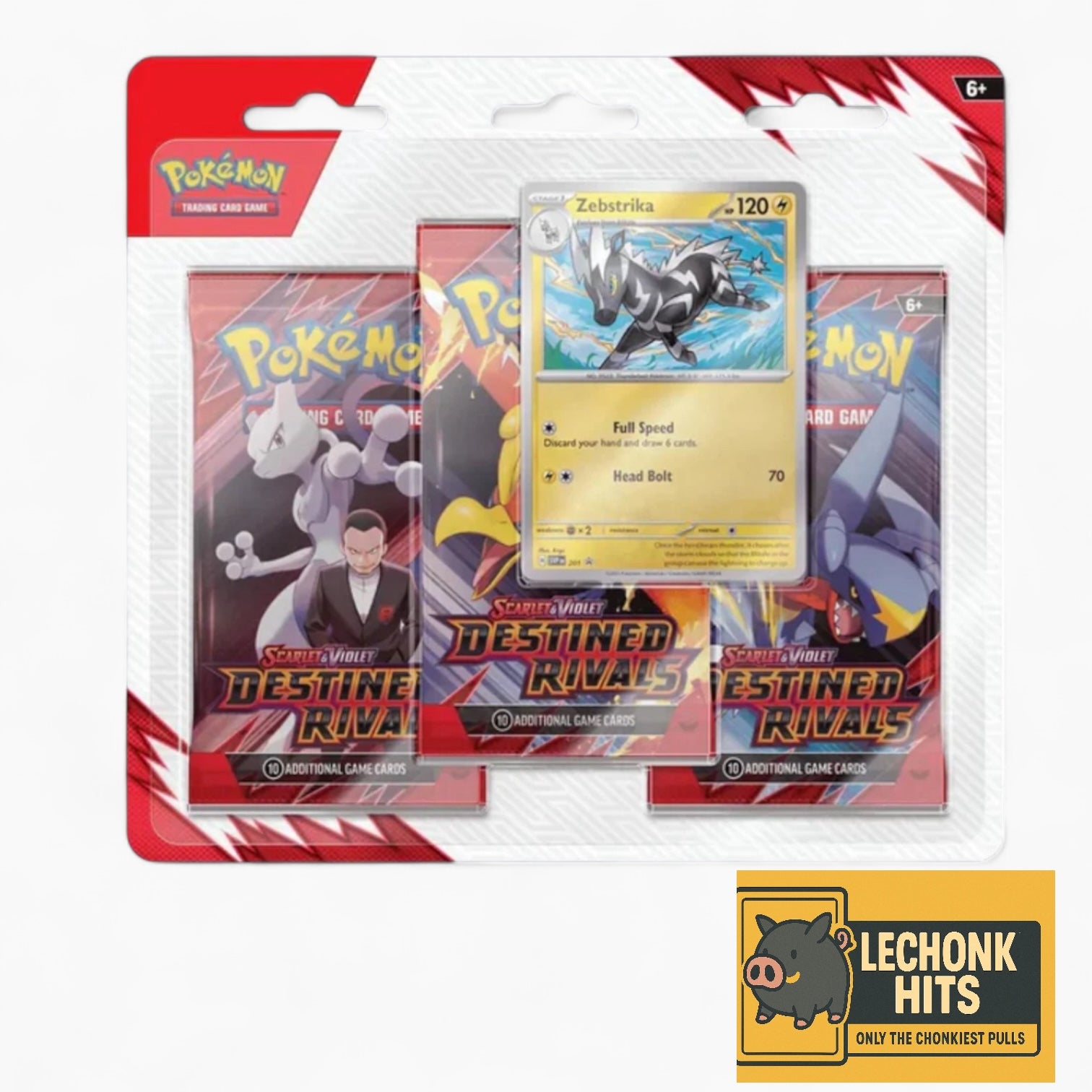 Destined Rivals 3 Pack Blister Zebstrika