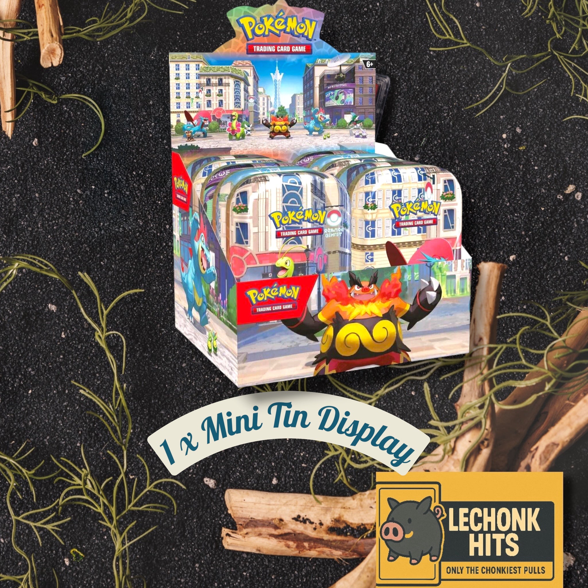 Lumiose City Mini Tin Display (10 Mini Tins)