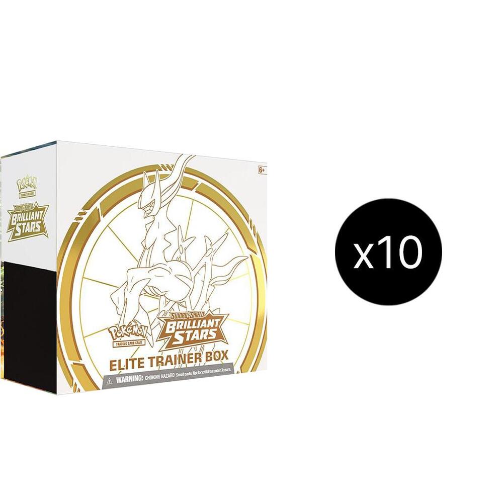 Brilliant Stars Elite Trainer Box Case (Sealed Case)