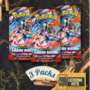Chaos Rising Booster Pack x 3 Sealed