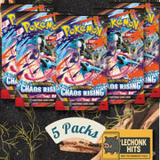 Chaos Rising Booster Pack x 5 Sealed