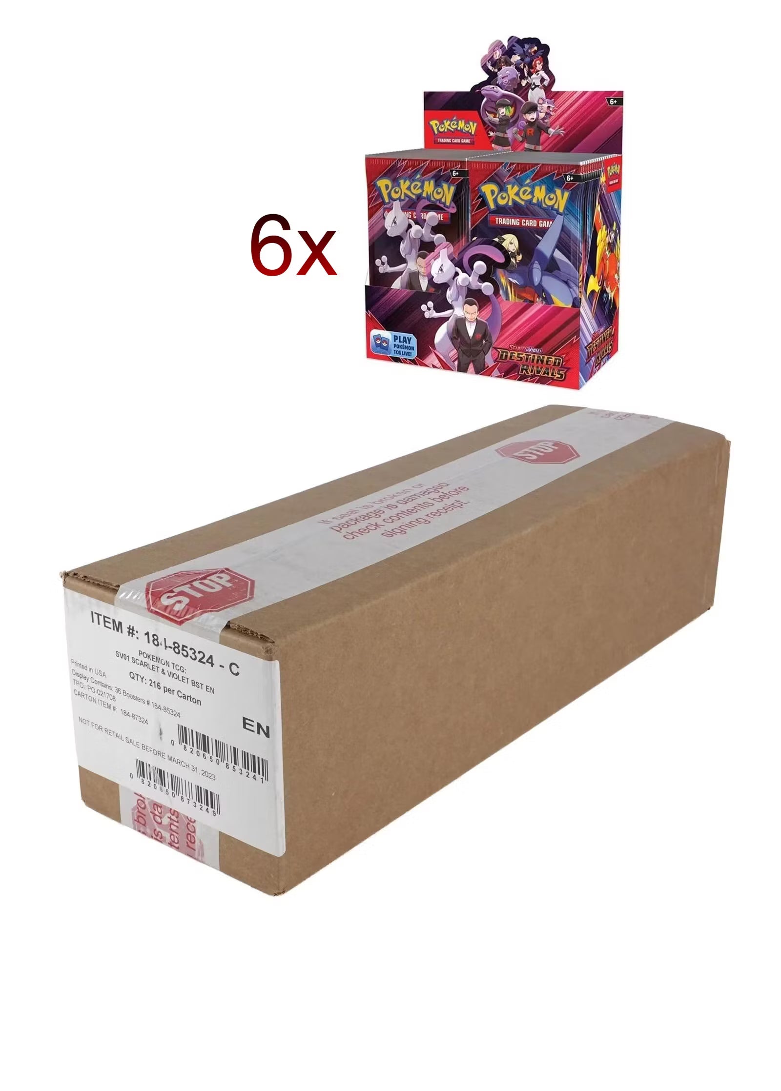 Destined Rivals Booster Box Case - SV10