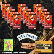 15 Packs OP13 One Piece Booster Pack + 1 Random Card Sleeve Bundle Carrying On His Will Japanese