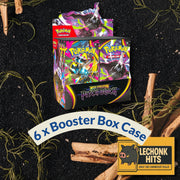 Pitch Black Booster Box Factory Sealed Case (6 Boxes) + 1 Random Pokemon Card Sleeve