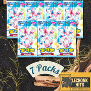 7 x Pack Gem Vol. 2 Pokemon Chinese 9 Eeveelutions