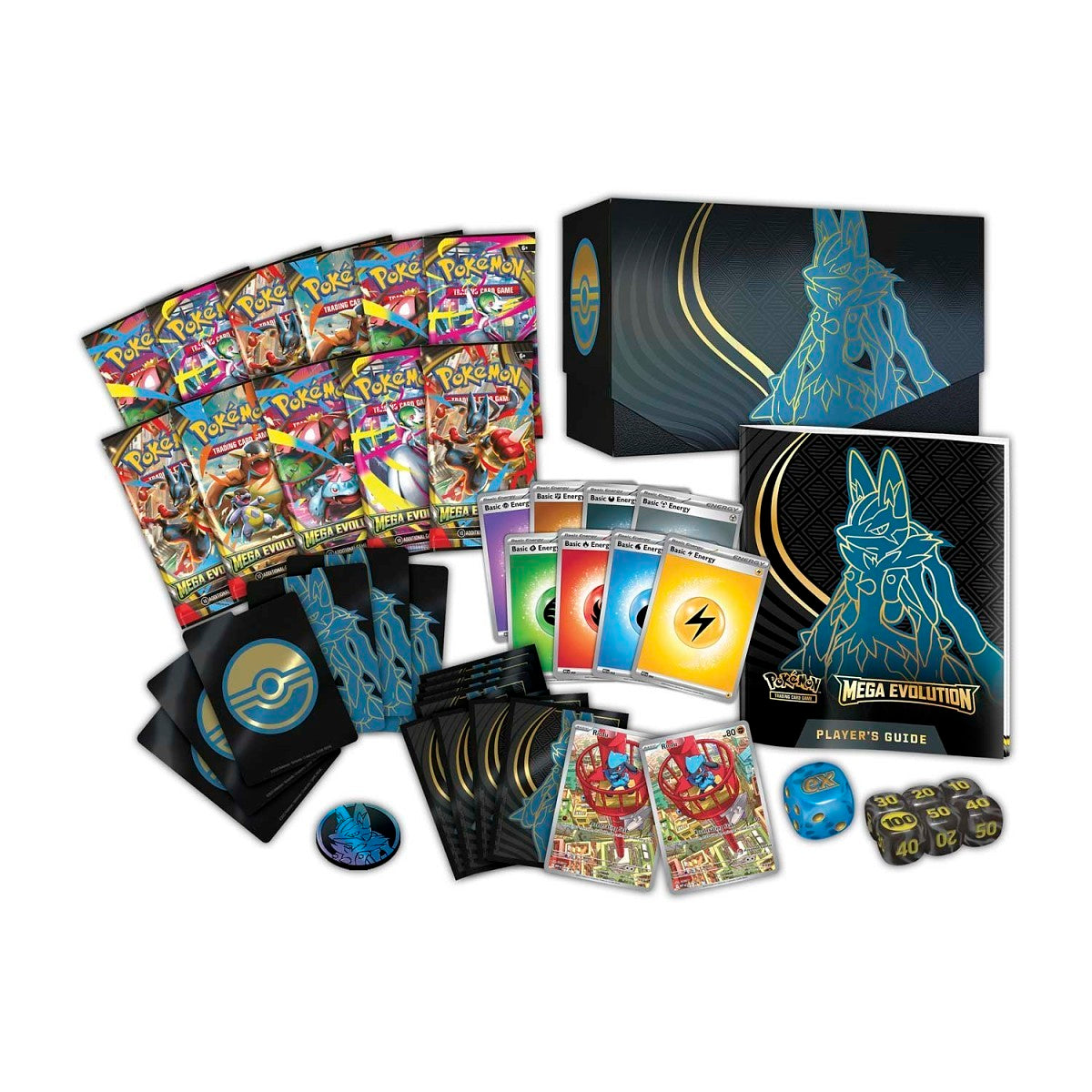 Mega Evolutions - Pokemon Center - Elite Trainer Box Lucario