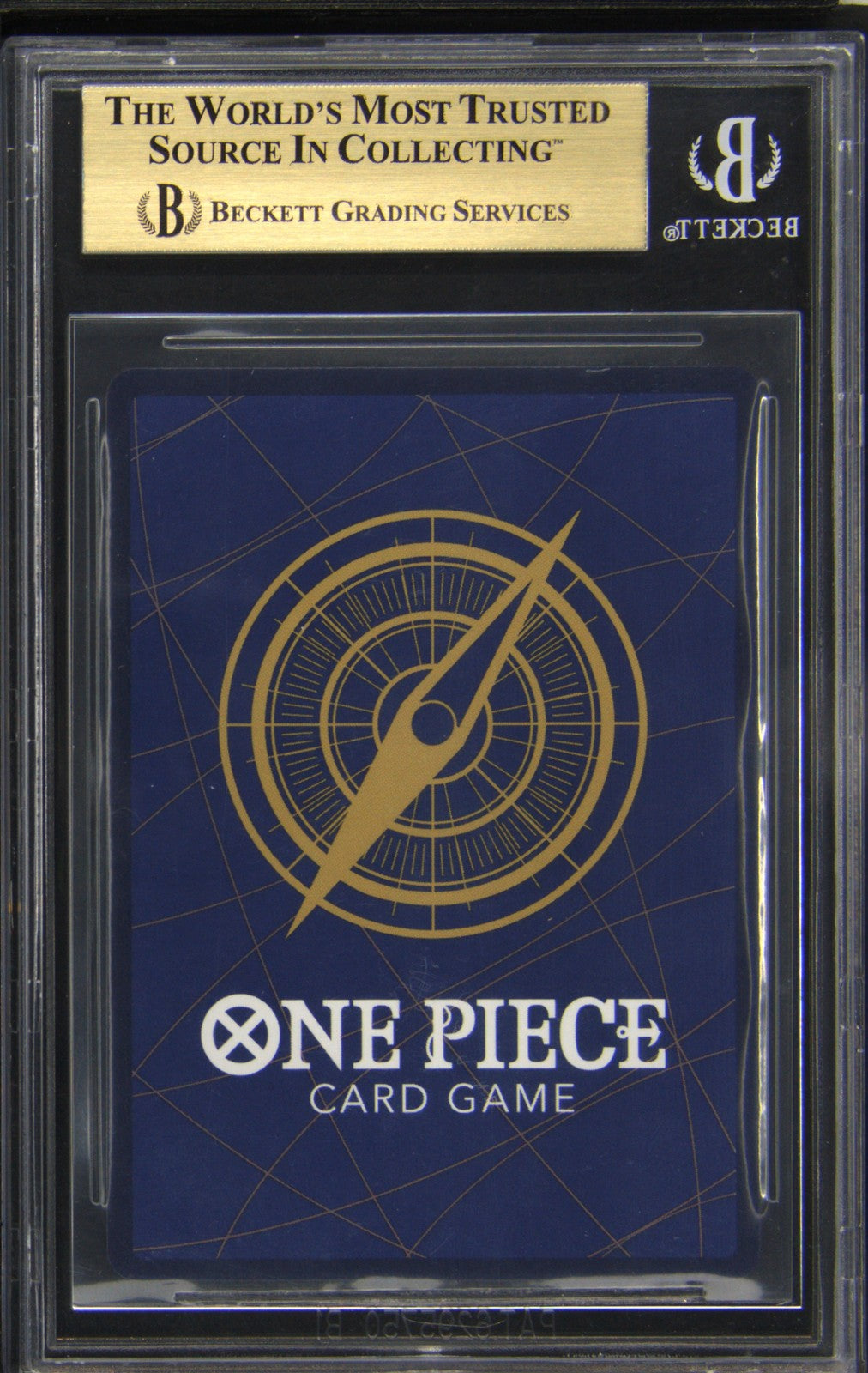 2022 One Piece OP01 Nami Alt Art Alpha PRE-ERRATA BGS Pristine 10 Gold Label
