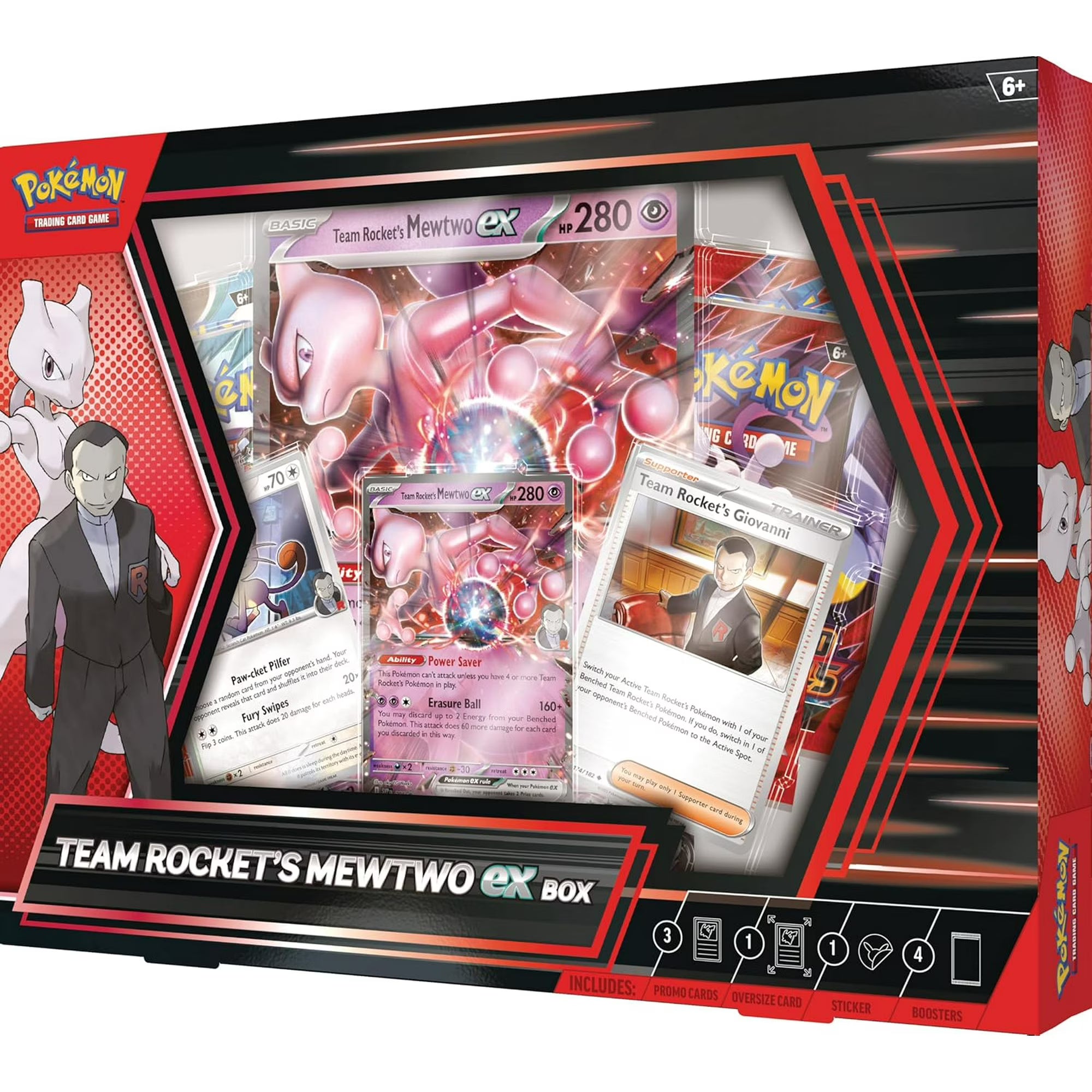 Team Rocket's Mewtwo ex Box