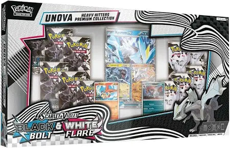 Unova Heavy Hitters Premium Collection - SV: Black Bolt & White Flare